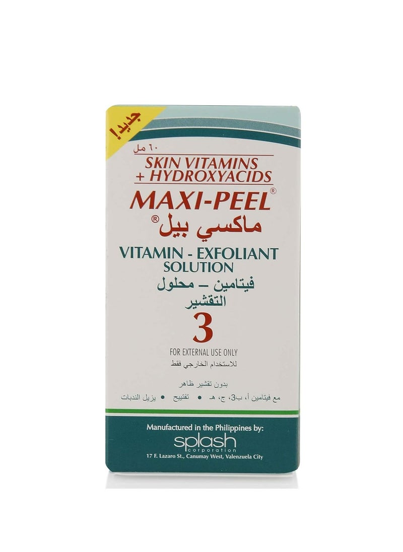 MAXI PEEL - Maxi Peel No.3 Exfoliant Solution 60 ml - Image 1