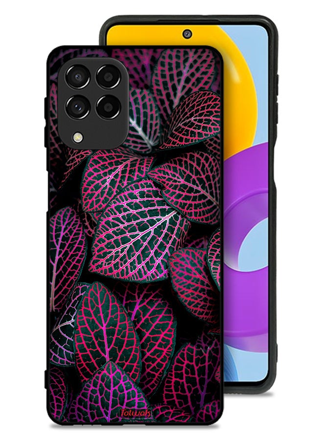 Tolwak Samsung Galaxy M53 Protective Case Cover Salja Leaves - Image 1