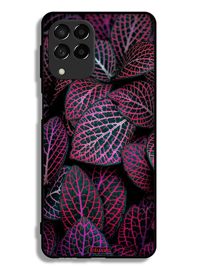 Tolwak Samsung Galaxy M53 Protective Case Cover Salja Leaves - Image 2