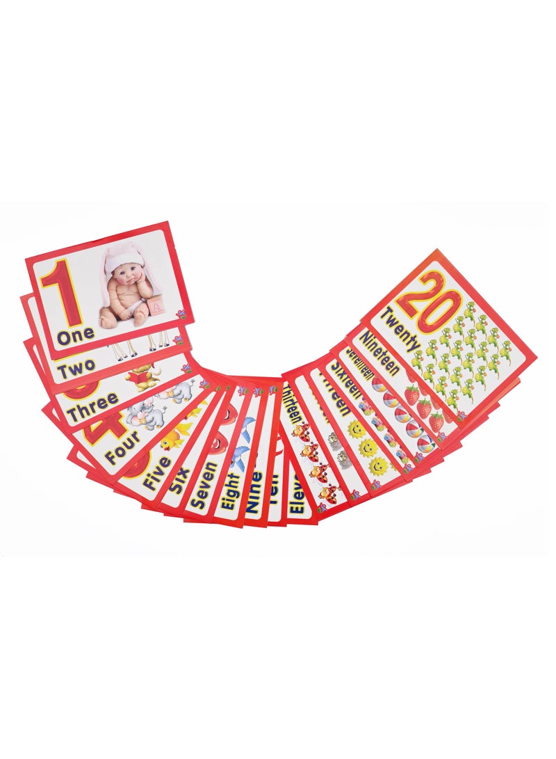 English Numbers Cards  - Image 1