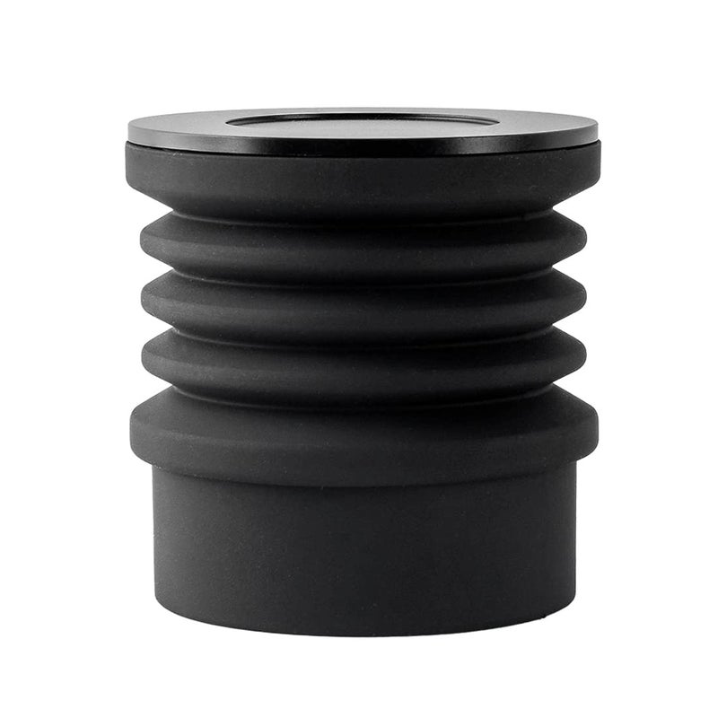 مطحنة قهوة إسبريسو مع قادوس جرعة واحدة مع منفاخ هواء سيليكوني لطرد بقايا القهوة متوافقة مع مطحنة مازر نيش زيرو ماهلكونيغ EK43 فيورينزاتو