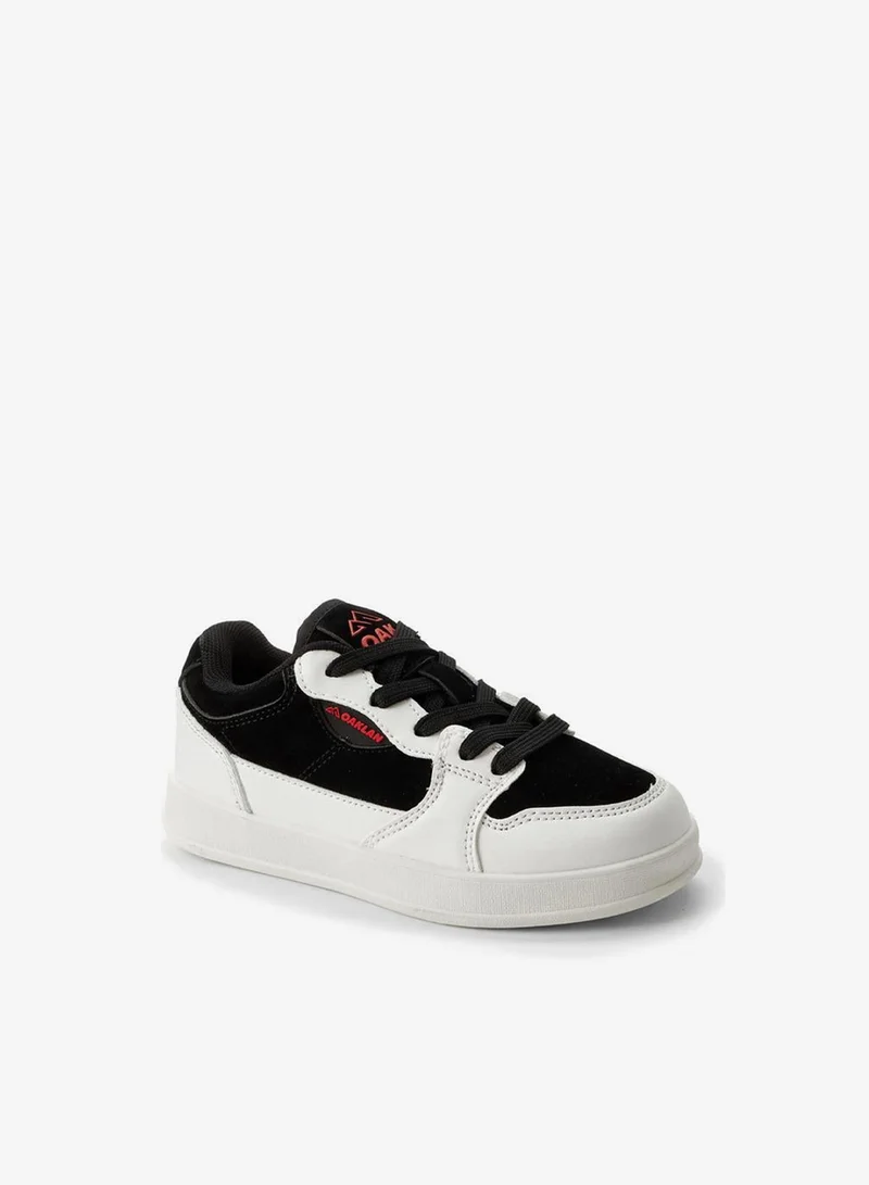 Oaklan By Shoexpress Boys Colourblock Lace-Up Ankle Sneakers