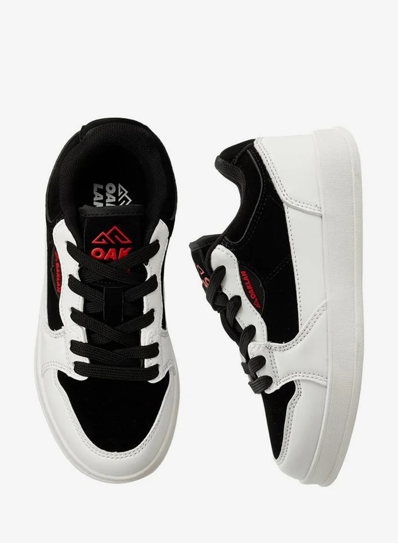 Oaklan By Shoexpress Boys Colourblock Lace-Up Ankle Sneakers