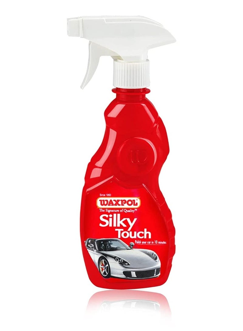 Waxpol Waxpol Silky Touch Liquid Wax Polish 300ml for Ultimate High Gloss Shine Hydrophobic and UV Protection For Car and Bike - Image 1