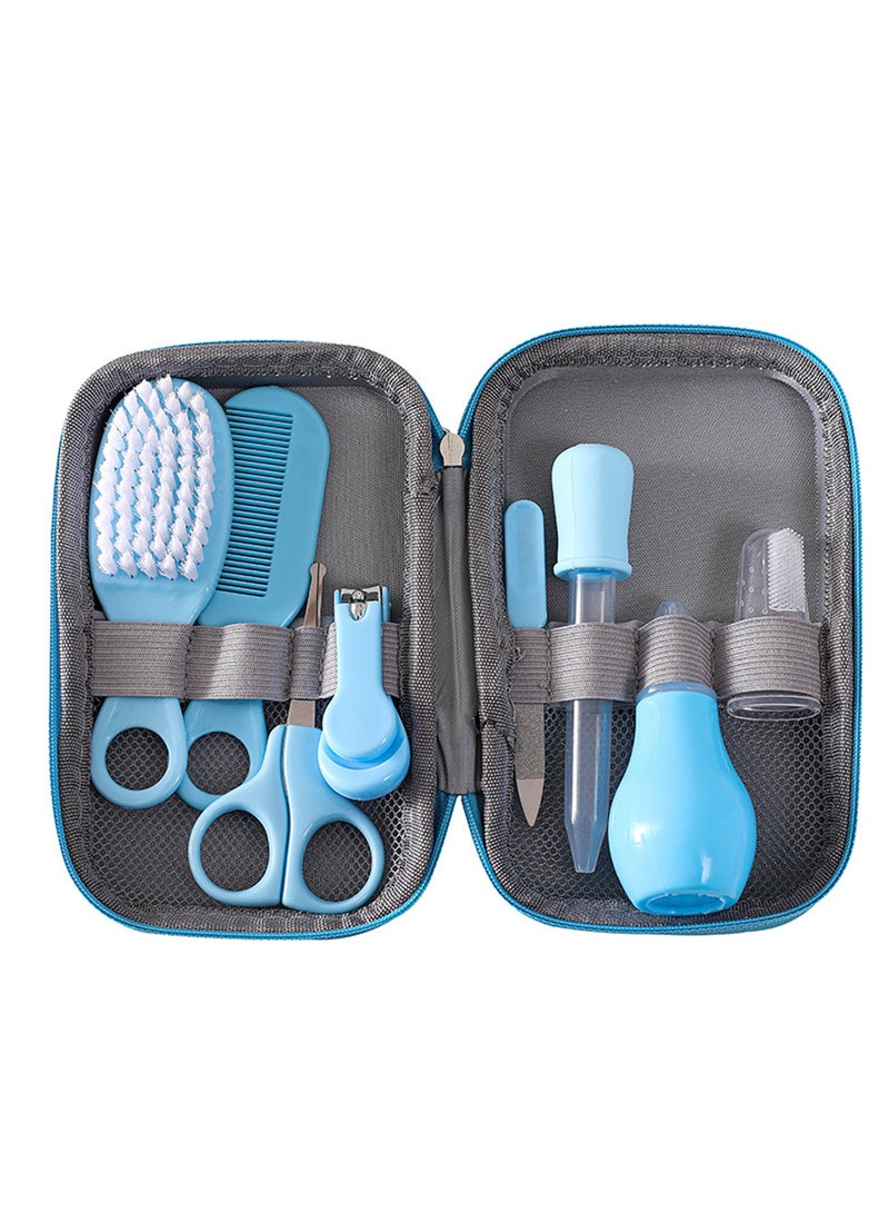 Little tots Nursing bag dropper set of 8 pieces Blue color - Image 3