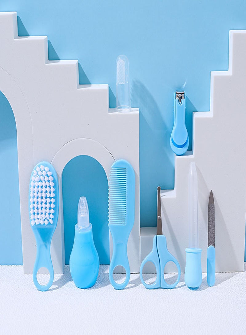 Little tots Nursing bag dropper set of 8 pieces Blue color - Image 2
