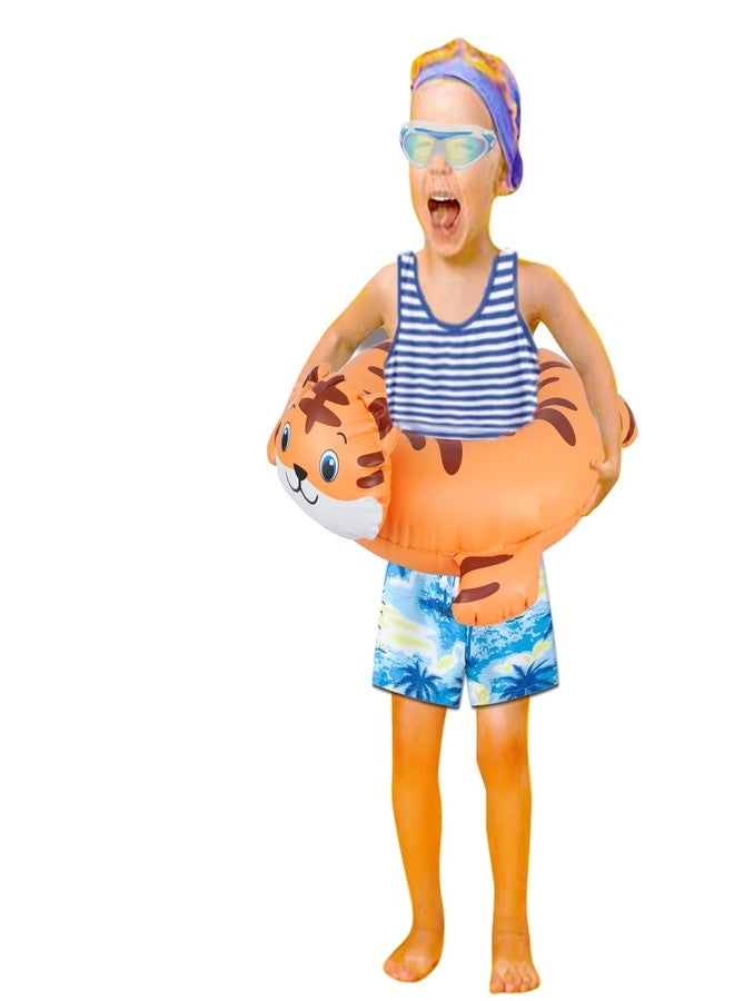 HOHQB Split Pool Floats Kids Tiger Toddler Pool Floats:Pool Toys for Kids Ages 3-8 - Image 3