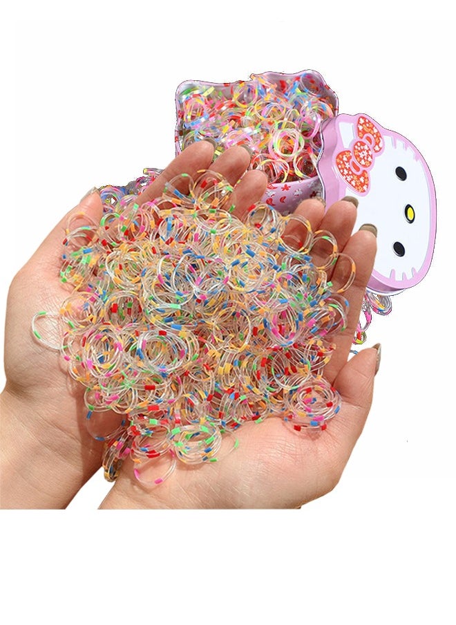 800Pcs Rubber Bands, Hair Accessories for Girls, Transparent Colored Elastic Bands with Hello Kitty Iron Box - pzsku/ZB0A331F521427460E54DZ/45/_/1698636477/0bee6a19-02aa-4e26-a4c8-4a57b14c56ca