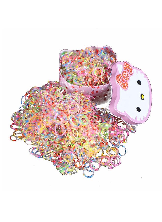 800Pcs Rubber Bands, Hair Accessories for Girls, Transparent Colored Elastic Bands with Hello Kitty Iron Box - pzsku/ZB0A331F521427460E54DZ/45/_/1698636478/8de33c43-a8a4-4063-b373-be8ef9b4dd81