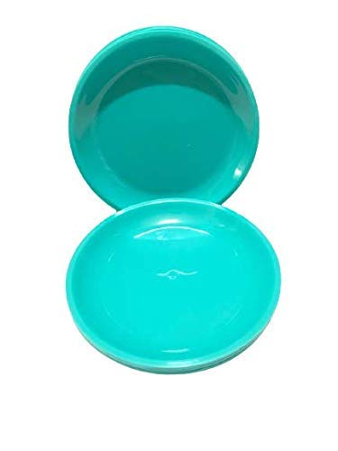 Everbuy® Round Snacks/Starters Serving Plates (Set of 6; 7 Inch), Sea Green - Image 3