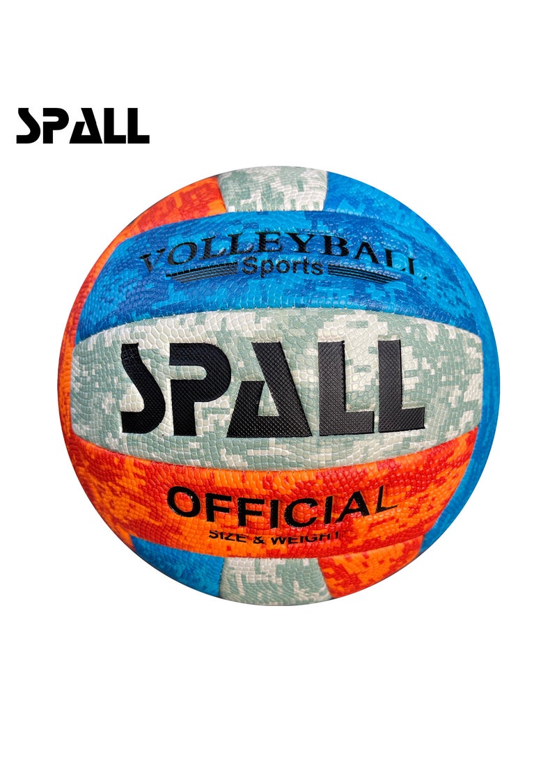 Spall Volleball Waterproof Soft Indoor Outdoor Volleyball For Beach Play Game Gym Training Soft Beach Sand Volleyball For Beginner Teenager Youth And Adult - Image 1