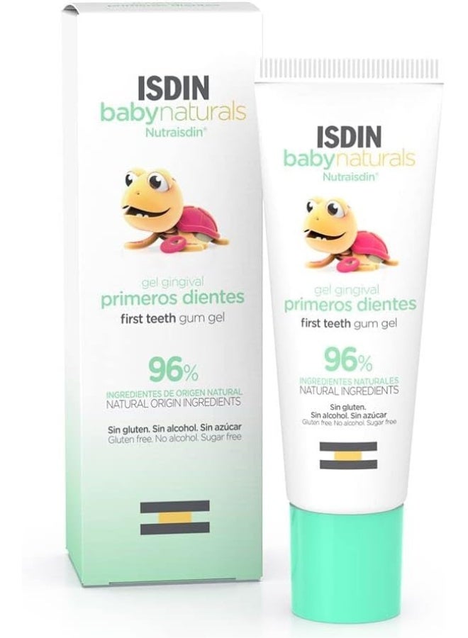 ISDIN Baby Natural 1St Teeth Gum Gel 30ml - Image 1