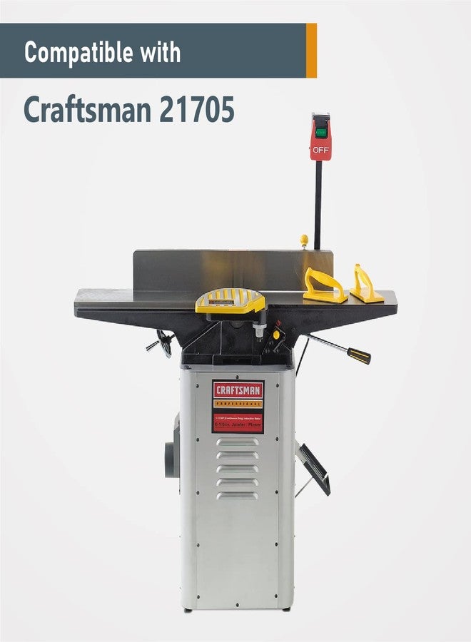 باورتيك شفرات وصل POWERTEC مقاس 6-1/8 بوصة للحرفيين 21705، بديل لسكاكين التوصيل 922995، مجموعة من 3 (148022) - Image 5