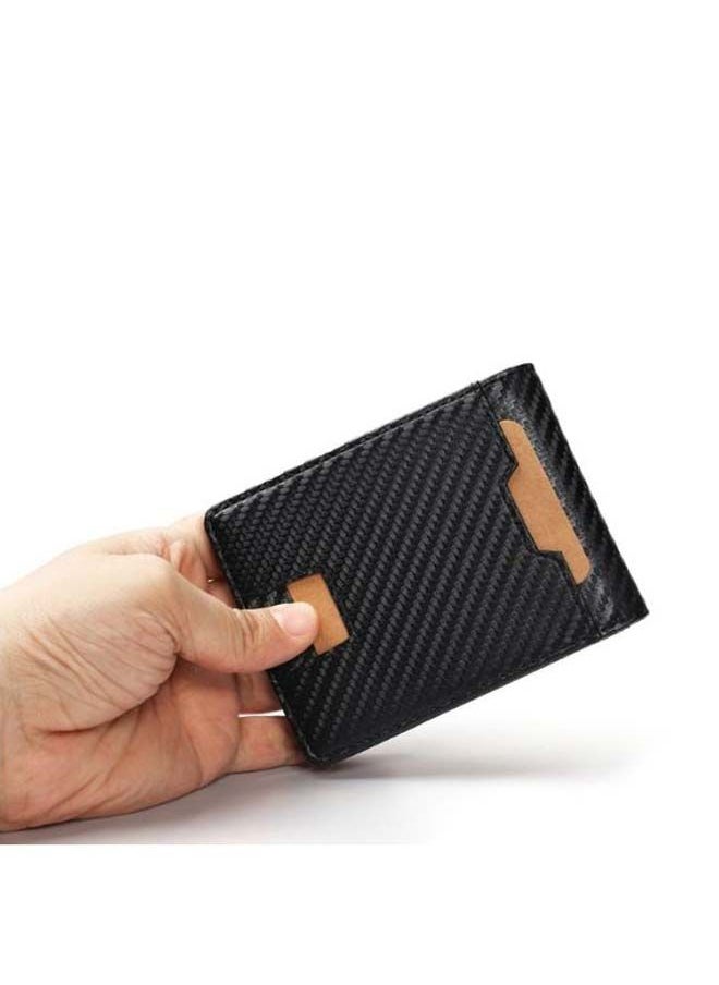 NIBEMINENT - Bi-Fold Mens Wallet Black - Image 1