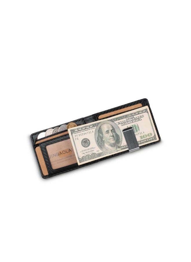 NIBEMINENT - Bi-Fold Mens Wallet Black - Image 1