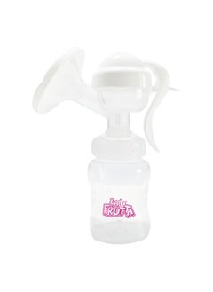 La Frutta New Wide Neck Manual Breast Milk Pump 210 ml + Free Breast Pads 2pcs  - Image 3
