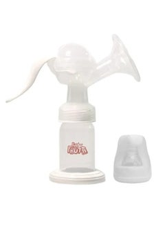 La Frutta New Wide Neck Manual Breast Milk Pump 210 ml + Free Breast Pads 2pcs  - Image 1