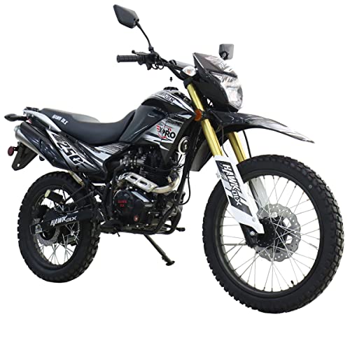 X-PRO Hawk DLX 250 EFI Fuel Injection 250cc Endure Dirt Bike Motorcycle Bike Hawk Deluxe Dirt Bike Street Bike Motorcycle (Black) - Image 5