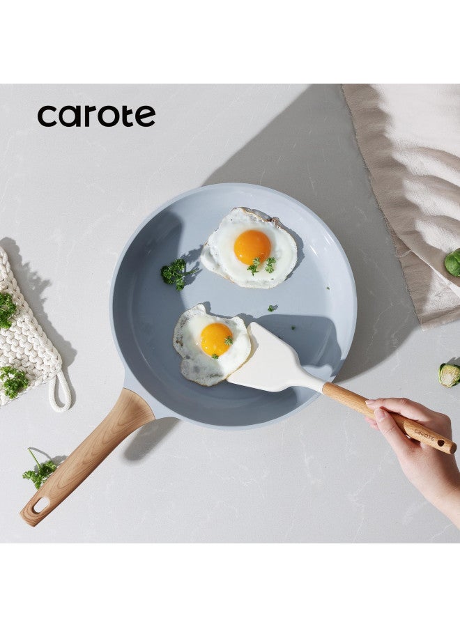 CAROTE CAROTE 12 Pcs Ceramic Pots and Pans Set, Nonstick Cookware Sets Kitchen Cooking Set Induction Non Stick Pots and Pans PFAS and PFOA Free  - Image 3