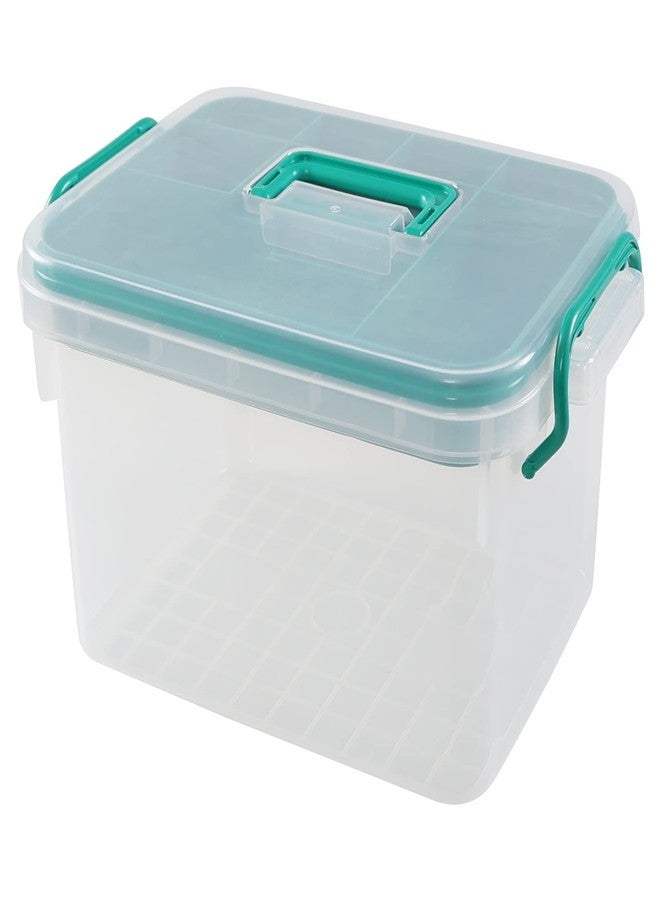 Bblina Large First Aid Box Empty, Clear Medicine Storage Box, 1 Pack - Image 1