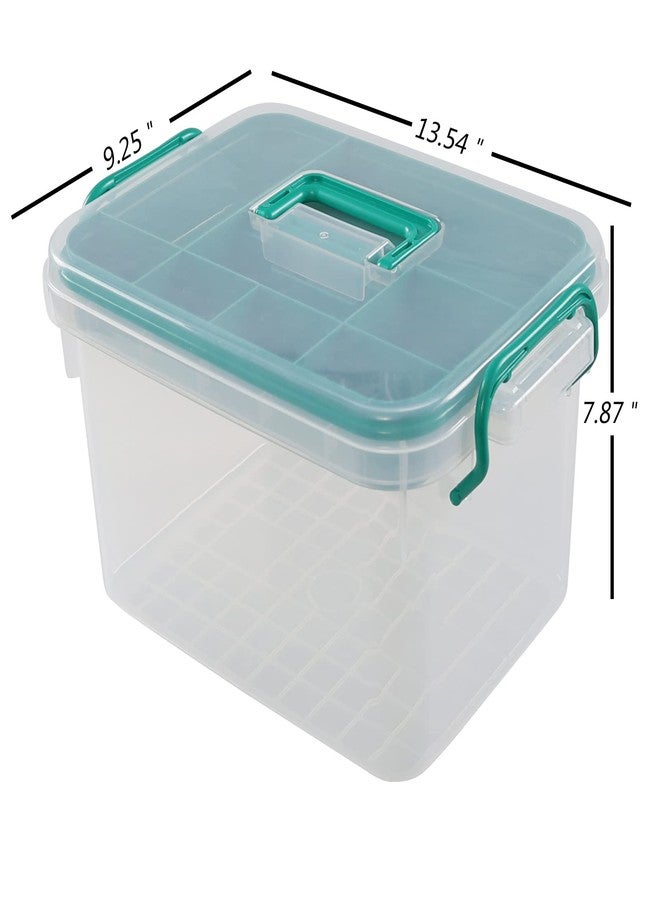 Bblina Large First Aid Box Empty, Clear Medicine Storage Box, 1 Pack - Image 3