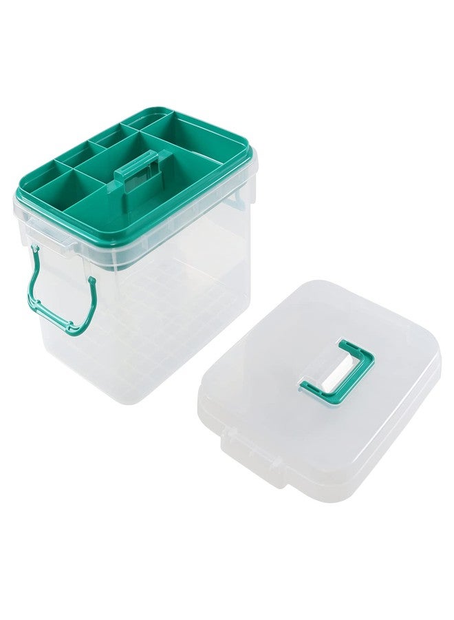 Bblina Large First Aid Box Empty, Clear Medicine Storage Box, 1 Pack - Image 4