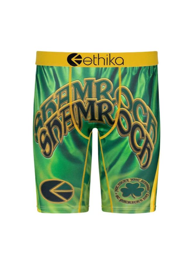Ethika's Same Men's Underwear Boxer Trbottomy Brand Shorts Ice Silk Print Sports Quick-drying Extbottomed Leggings
