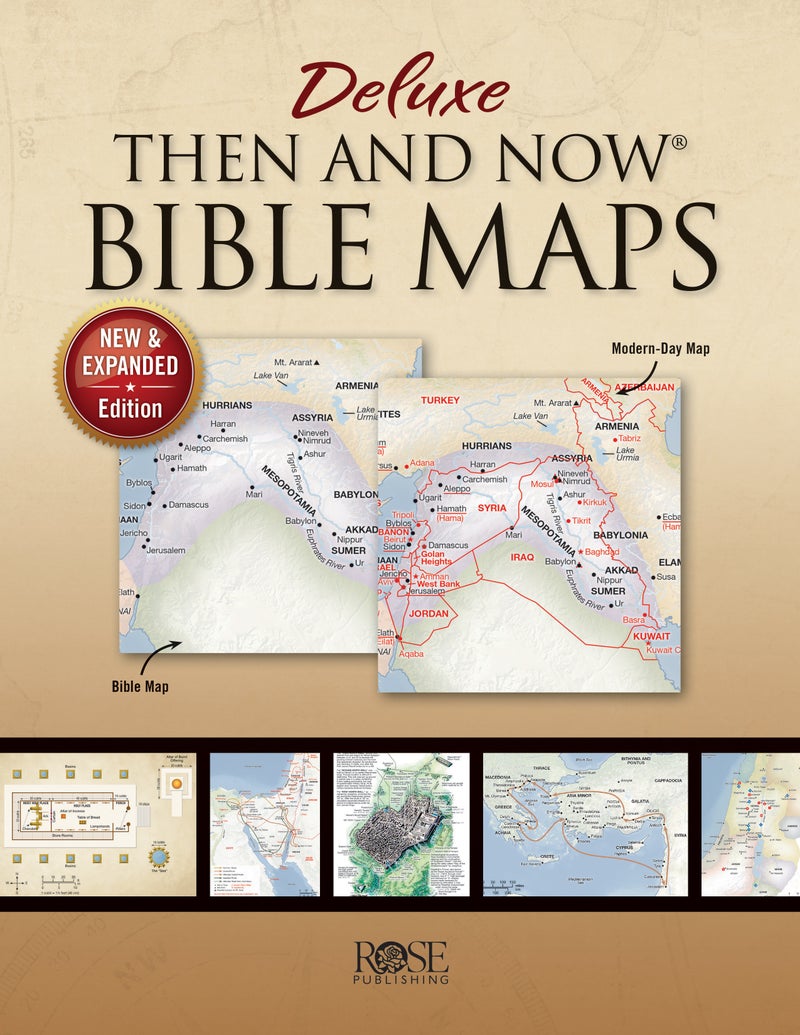 Deluxe Then and Now Bible Maps - Image 1