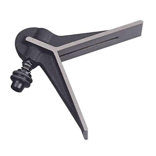 Starrett Center Head for 12"/300mm and Larger Combination Squares, Combination Sets and Bevel Protractors - Black Wrinkle-Finished, Cast Iron Steel Center Head - C11-1224 - Image 1