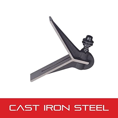 Starrett Center Head for 12"/300mm and Larger Combination Squares, Combination Sets and Bevel Protractors - Black Wrinkle-Finished, Cast Iron Steel Center Head - C11-1224 - Image 3