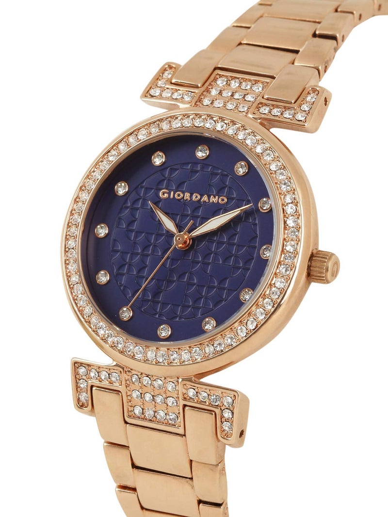 Giordano 3 Hand Mechanism Analog Wrist Watch for Women Water Resistant with Classy Dial and Strap|Compliment Your Look|Ideal Gift for Female|Girl's|Ladies - A2057 - Image 2