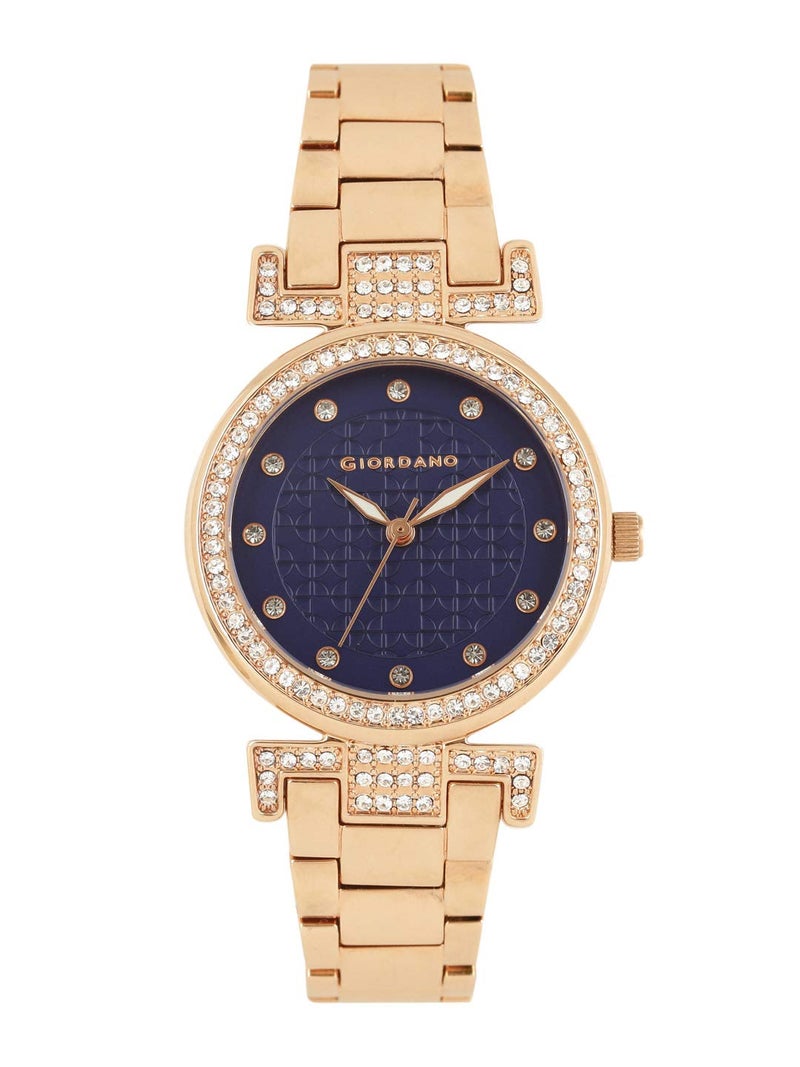 Giordano 3 Hand Mechanism Analog Wrist Watch for Women Water Resistant with Classy Dial and Strap|Compliment Your Look|Ideal Gift for Female|Girl's|Ladies - A2057 - Image 1