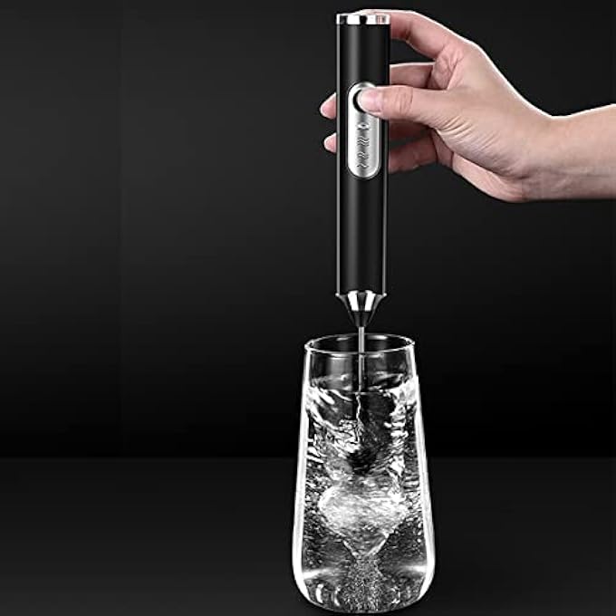 Mular Milk Frother Coffee Milk Frother Usb Rechargeable Handheld Milk Frother 1 Milk Frother 1 Whisk For Cappuccino Hot Chocolate Coffee Latte - Image 3
