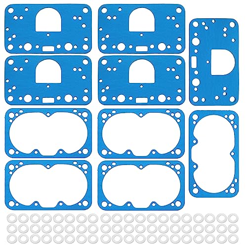 SeSicWe 82000QFT Carburetor Gasket Rebuild Kit Fuel Bowl Service Kit for Holley 82000 M2300 4150 4160 G59 Carb Gasket Kit - Image 1