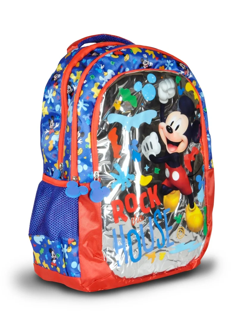 ديزني Disney Mickey Mouse Rock The House 18 inches Backpack