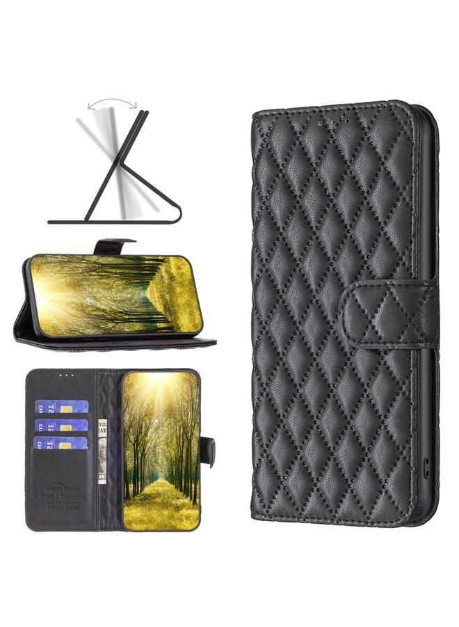 S-TOP Case For Samsung Galaxy S20 Ultra 5G Diamond Lattice Wallet Leather Flip Phone Case - Image 1