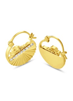 Seashell Earring for Women Gold Plating with crystals - pzsku/ZB0A47FA8B3BC05A0AF3EZ/45/_/1686123124/71c7fda9-d244-40c8-a0ab-21e0fba69c64