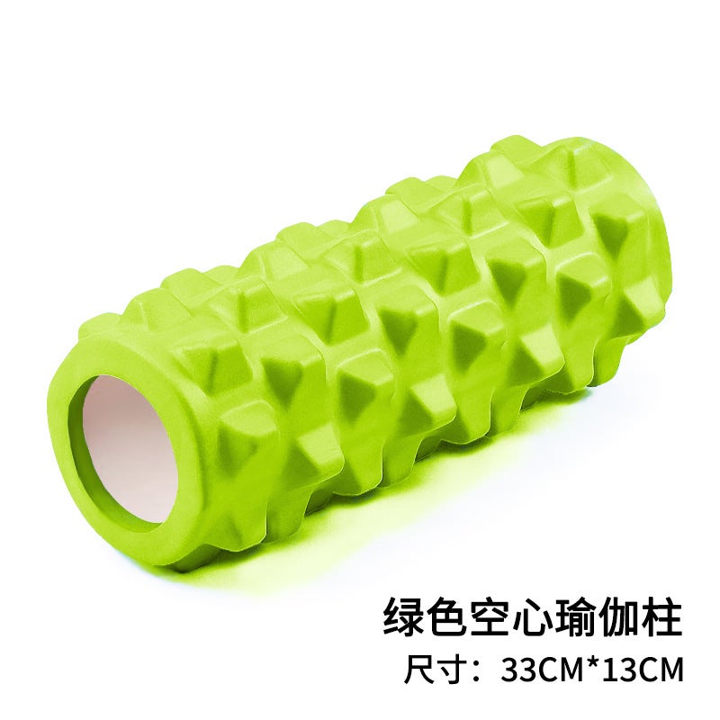 Generic 33cm Foam Roller Muscle Relax Yoga Column 33 Wolf Green [33*13]