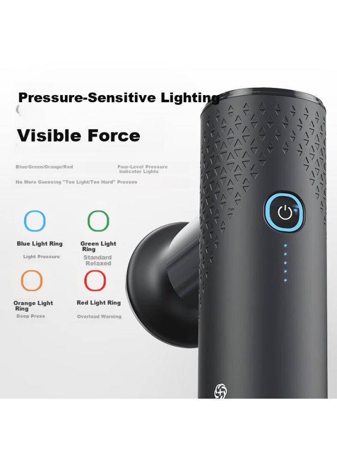 Yolanda Yunkangbao Fascia Gun Muscle Massager Portable Mini Neck Fascia Gun Professional Sports Massage Device For Men And Women Full Body Massager Women's Day Gift - Image 3