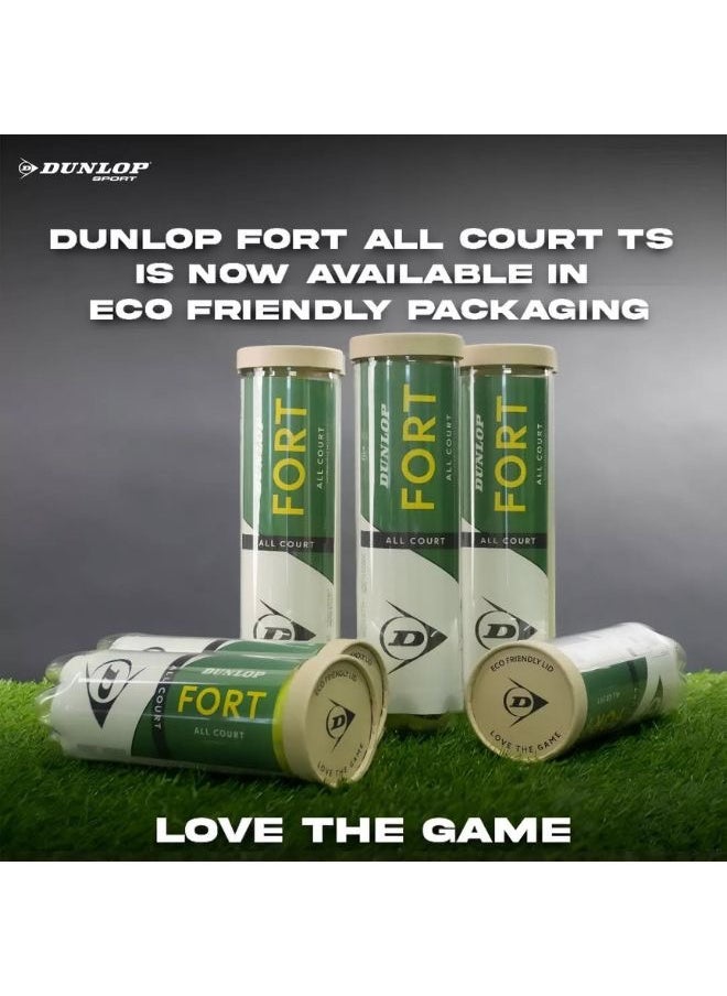 DUNLOP - Fort All Court Tournament Select (Pack of 3) - Image 1