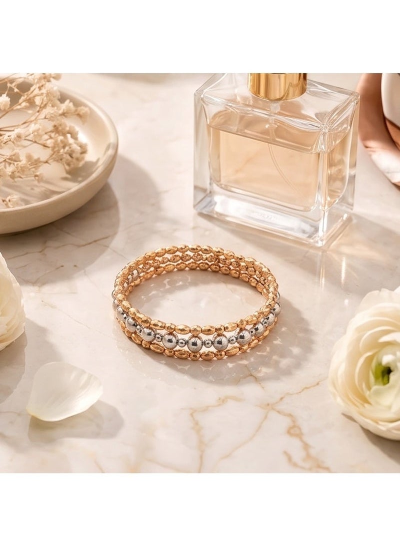 BAFLEH JEWELLERY Your Perfect Everyday Companion: Lightweight 18K Gold Bangle Available Only at Bafleh Jewellery - Image 5