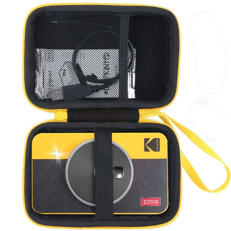 Aenllosi Hard Carrying Case Replacement for Kodak Mini Shot 2 Retro/Mini 2 Square/All-New Mini 2 Plus Photo Printer(Shot 2, Black) - Image 1
