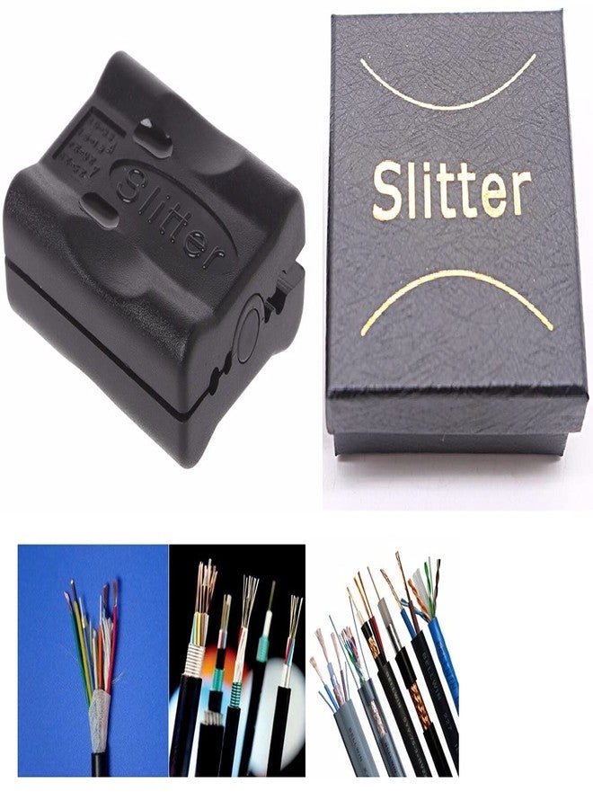 Afflatus Buffer Tube Stripper Wire Cutter Stripping Tool Tube Slitter Cable Stripping Tube Cutter Fiber Optic Cable Buffer Stripping Tool - Image 5