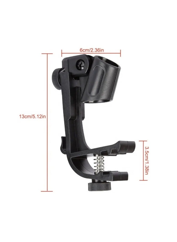 2 Piece Adjustable Microphone Stand  - Image 2
