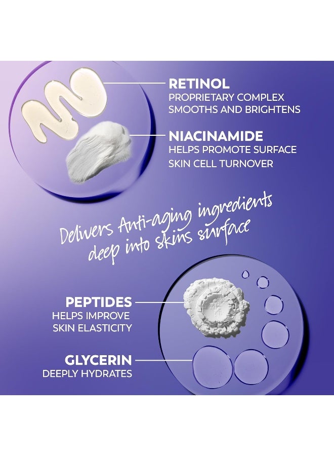 Olay Retinol 24 Face Moisturizer, Anti-Aging Night Face Cream for Wrinkles and Uneven Skin Tone with Retinol - Image 4