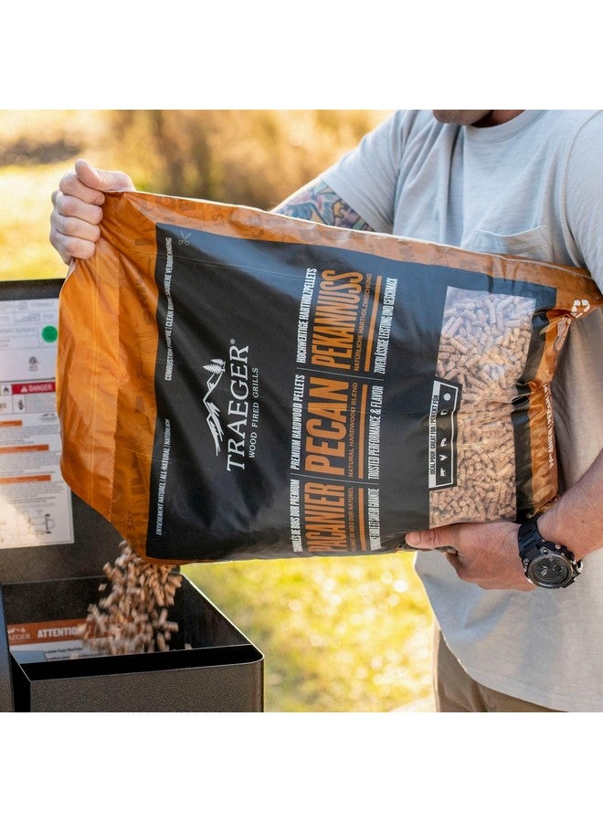 TRAEGER High Quality Premium Natural Pecan Hardwood Pellets Brown 9 kg PEL340 - Image 3