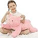 MaoGoLan Giant Pig Stuffed Animal Plush Toy 315 Inches Oversize Soft Pig Plushie for Kids Girls Boys Snuggle Cute Stuffed Farm Animal Gift for Christmas Birthday - Image 2