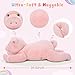 MaoGoLan Giant Pig Stuffed Animal Plush Toy 315 Inches Oversize Soft Pig Plushie for Kids Girls Boys Snuggle Cute Stuffed Farm Animal Gift for Christmas Birthday - Image 4
