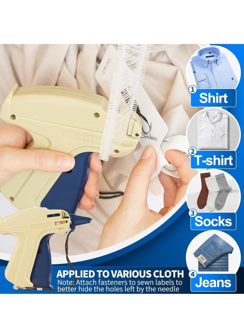 KASTWAVE - 🛠️ Robust Construction: This clothing label gun is crafted from hard plastic, ensuring durability and longevity. Its lightweight yet sturdy design, combined with sharp-pointed stainless steel needles - Image 1