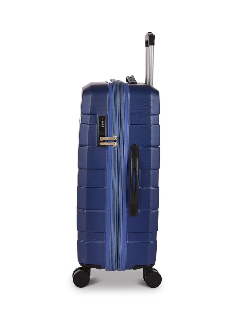 Track Luggage sset 3pcs ABS Hard Durable Lightweight Trolley Travel Bag,100/3p - Image 5